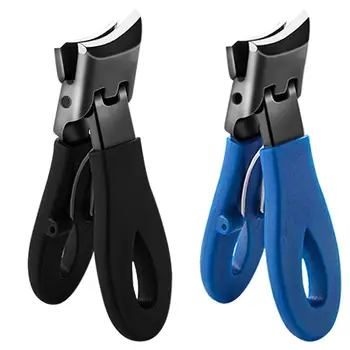 Tagliaunghie inclinate Ampia apertura della mascella Taglio per unghie curvo inclinato Studio da viaggio Tagliaunghie per unghie dei piedi inclinate Tagliaunghie