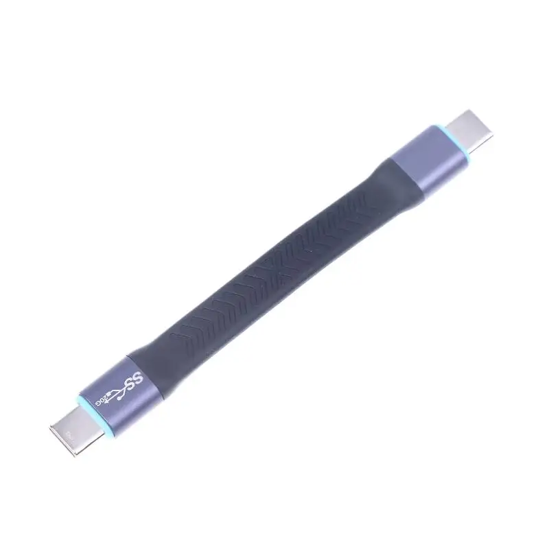 High-Speed USB 3.2 Type-C Cable, 20Gbps Fast Charging, 10CM Length