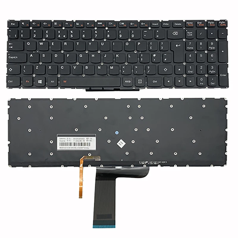 

Новая английская клавиатура с подсветкой для Lenovo IdeaPad YOGA 500-15 500-15 700 15 17 700-15 700-15ISK 700-17ISK 700-17 700-15-ISE 700-15-IFi