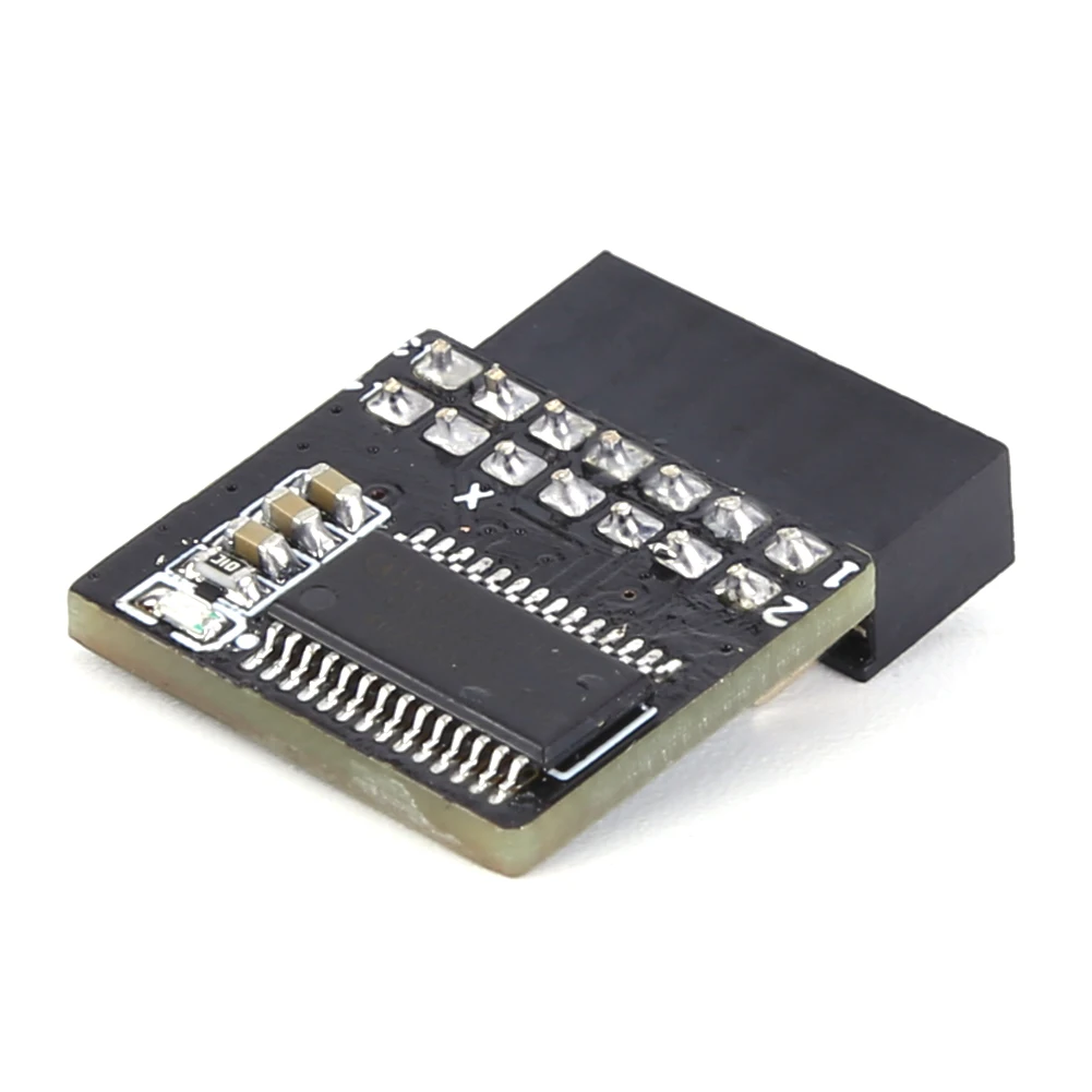 TPM 2.0-9665 암호화 보안 모듈 LPC TPM 2.0mm 14핀/18핀 14-1핀 18-1핀 ASUS/MSI MS/ASRock용 마더보드 카드