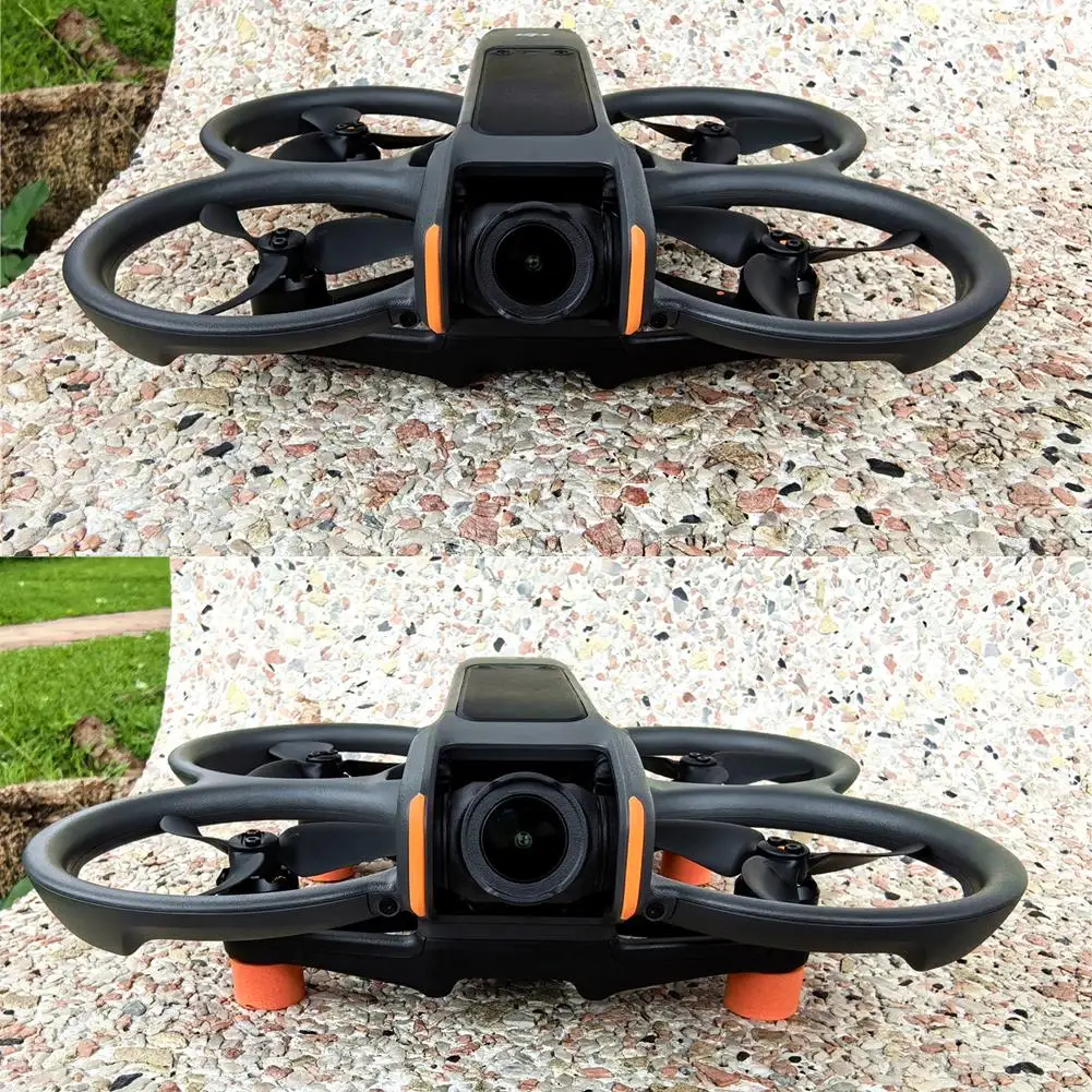 12pcs And 3 Colors Foot Pad Protection Cover Heighten Landing Gear Spare Parts For DJI AVATA 2 Drone Accessories
