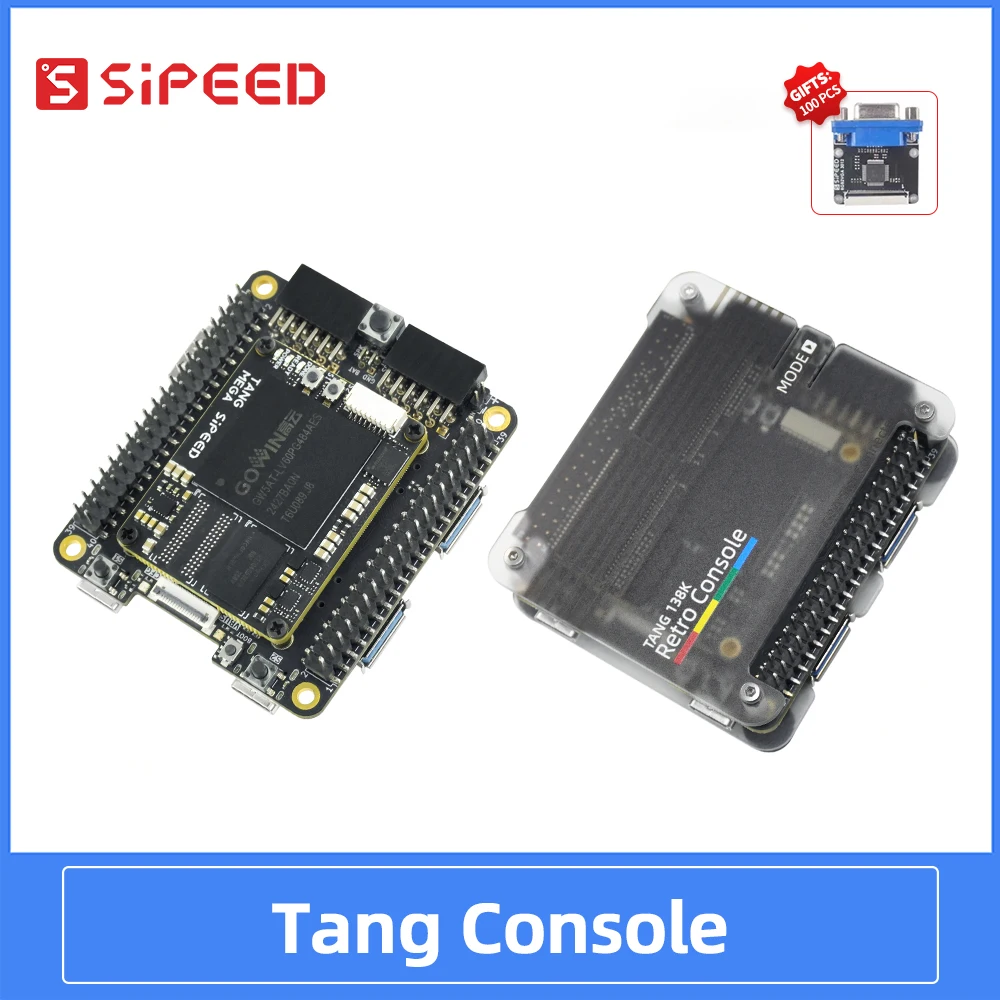 Sipeed Tang Console 60K FPGA ontwikkelingsboard, HDMI-uitgang Sipeed Tang Console 60K FPGA ontwikkelingsboard, HDMI-uitgang
