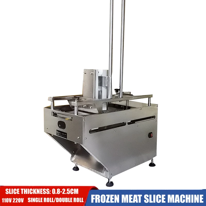 

Коммерческая машина для нарезки горячего горшка для ресторана мясной магазин секция для нарезки замороженного мяса рулонная машина для ресторана