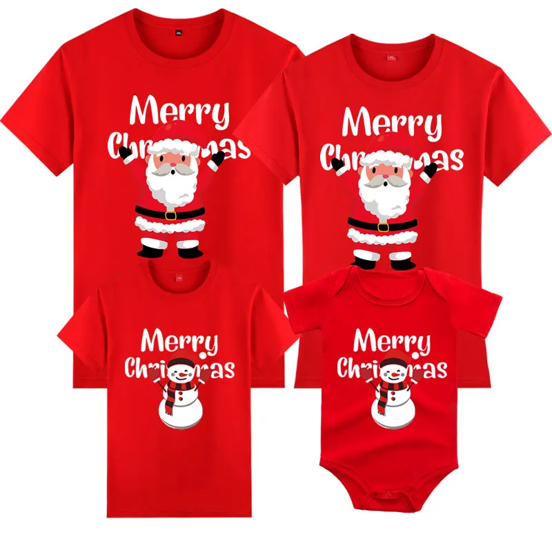 thumbnail image 1 of Camisetas alegres, camisetas de mamá y yo, camisetas para adultos y niños, ropa navideña a juego para toda la familia, 1 of 5