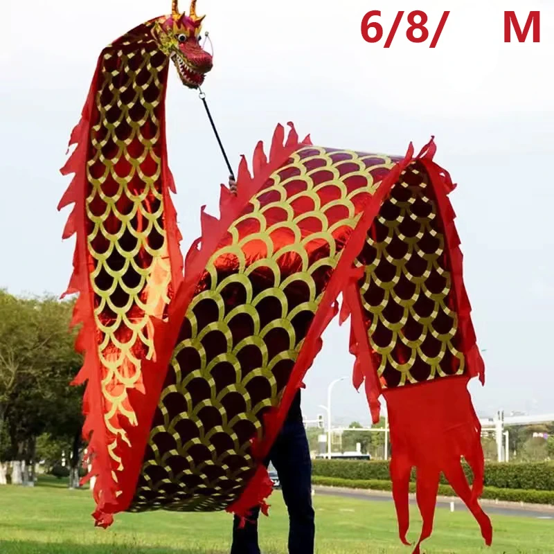 Рисунок 2 - Реквизит для фитнеса Dragon Dance с драконами 6/8 м