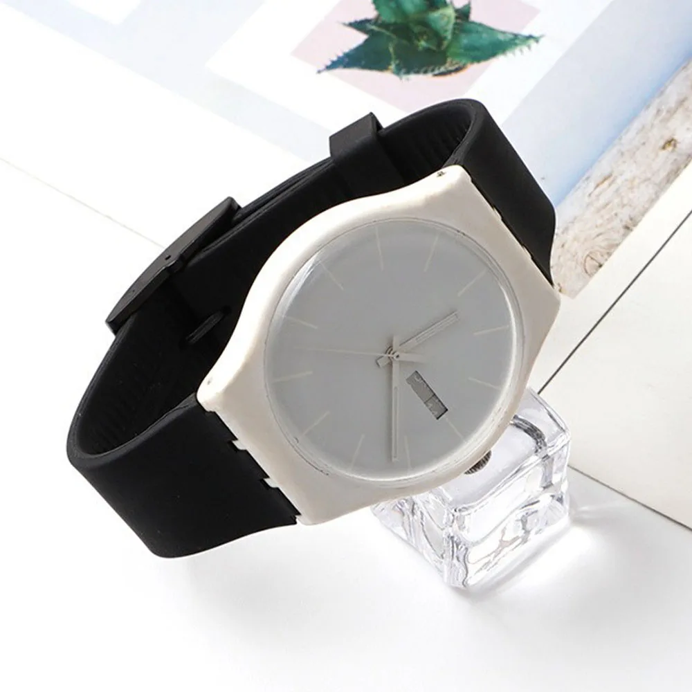 Universal Waterproof Sport Silicone Watch Strap - Soft Rubber Replacement Wristband