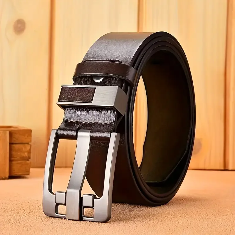 Luxus Gürtel für Männer Leder Gürtel Metall Pin Schnalle Hohe Qualität Berühmte Marke Designer Hüftgurt Gürtel für Jeans