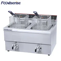 Commercial Fish Potato Plantain Chips Fats Fryer Frying Machine Electric Turkey Industrial Deep Fryer 2