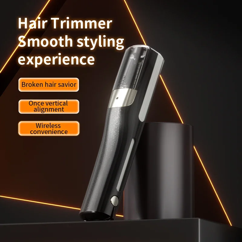 Cordless Automatic Hair Trimmer for Split Ends Removal