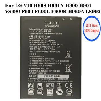 2023 Years BL-45B1F BL45B1F Battery For LG V10 H968 H961N H900 H901 VS990 F600 F600L F600K H960A LS992 High Quality Battery