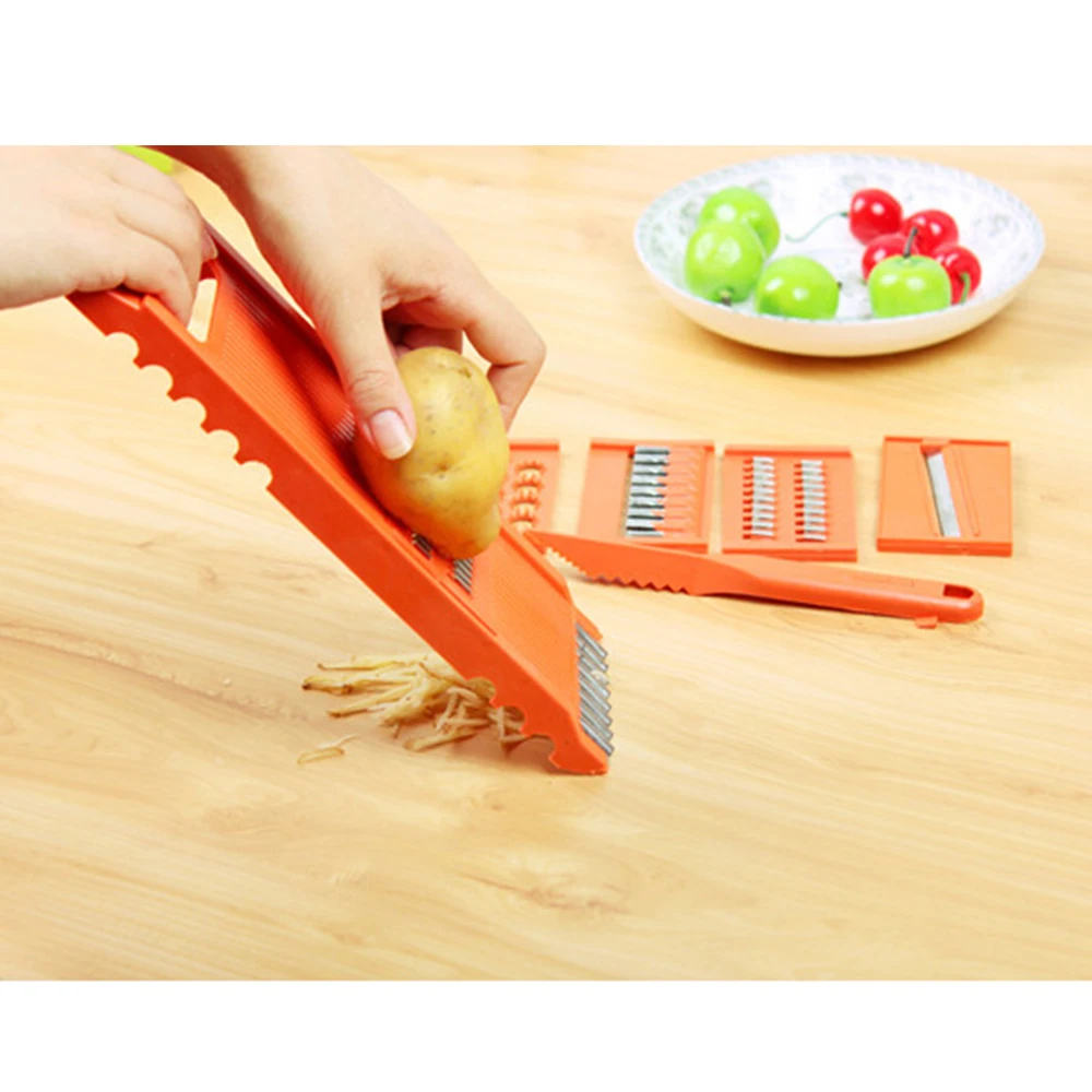 Multipurpose Vegetable Fruit Potato Mandolin Slicer Peeler Dicer