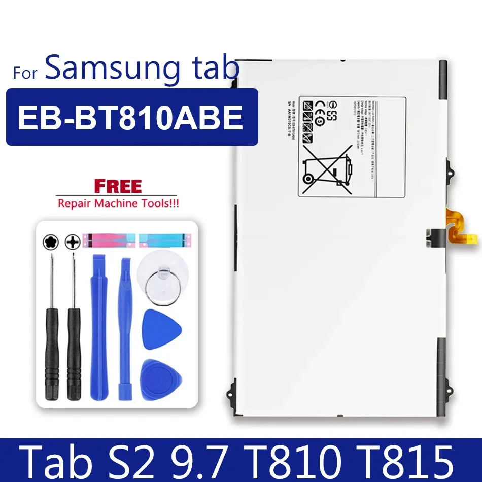 Battery For Samsung Galaxy Tab 2 3 4/Tab S S2 S3/tab A/tab E