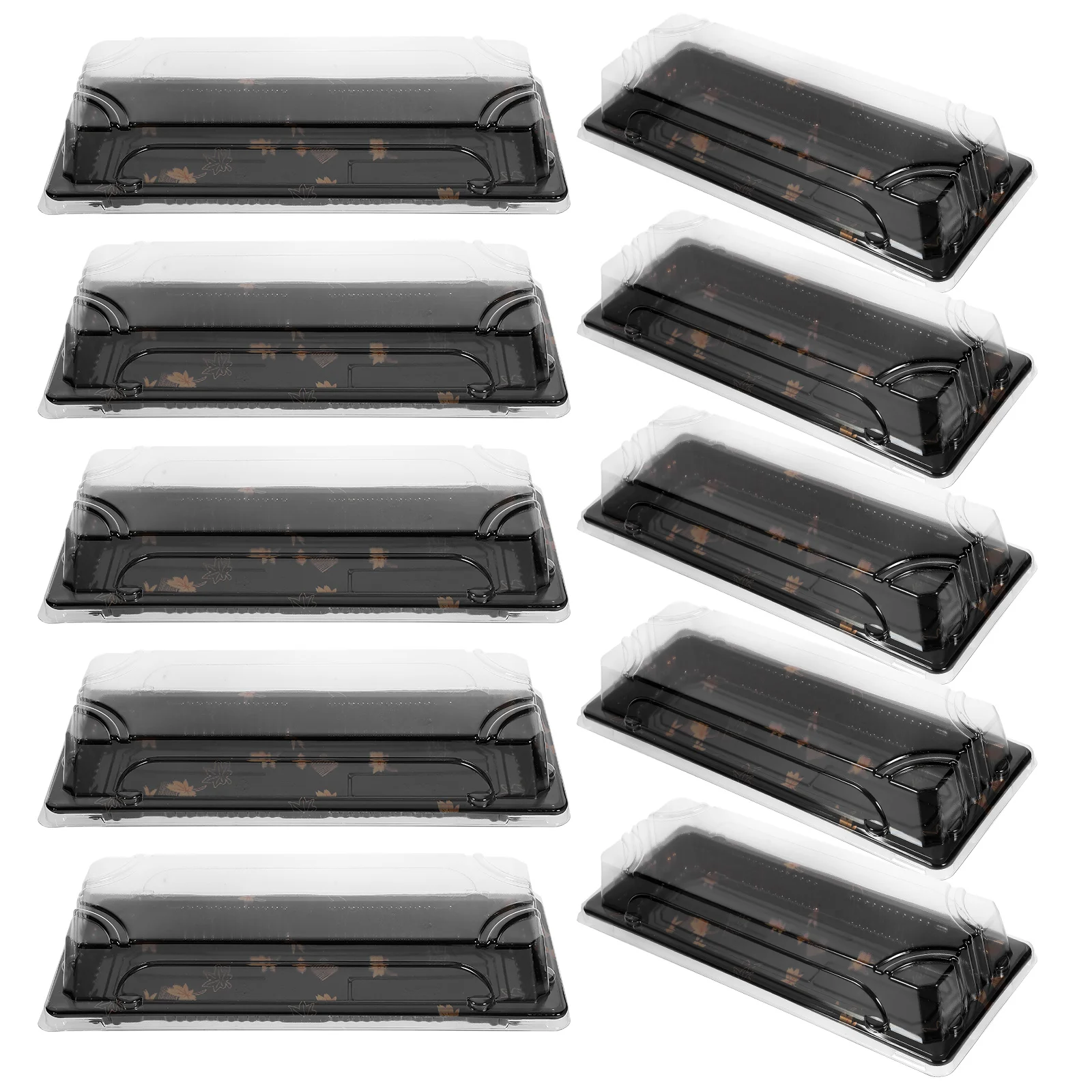 סושי חד פעמי להוציא קופסת פלסטיק עדינה מיכל מזון פלסטיק