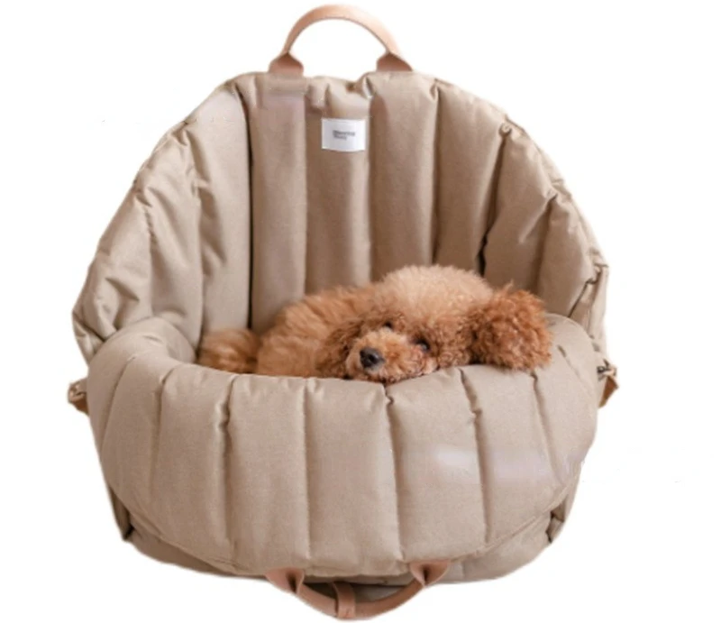 Dog Carrier Bag - Car Seat Cover For Dog 2 In 1