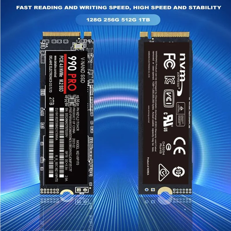 m.2 990 evo plus 990PRO 4TB M.2 SSD 500GB 1tb 2tb ssd m2 nvme pcie Internal Solid State Hard Drive inch Laptop Desktop TLC ps4