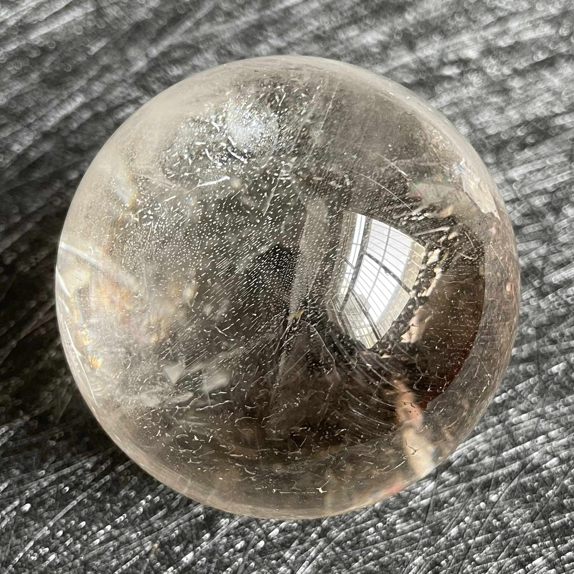 

250 г натуральный камень, зернистость, шар, радужная Сфера, отполированный камень, восстанавливающий эффект рейки L180
