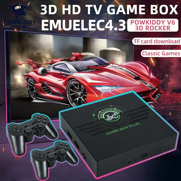 Powkiddy Q6 Home Hdtv Psp Simulator Soggiorno Game Box Cpu: Aigame 905X2 Supporta L'Uscita Hd Uscita 4K 60 Fps