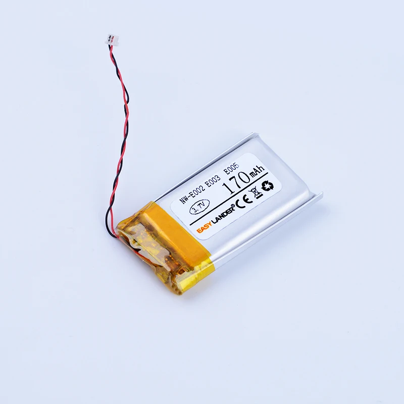 5x 3.7V 150mAh Li Po Polymer Rechargeable Battery 501230 JST 2P 1.25mm - Foto 10