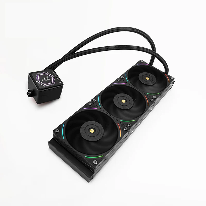Фото Thermalright FROZEN VISION 360 черный процессор с водяным охлаждением LCD квадратный экран интегрированный жидкостный охладитель для LGA1700 115x1200 2011 AM4 №3