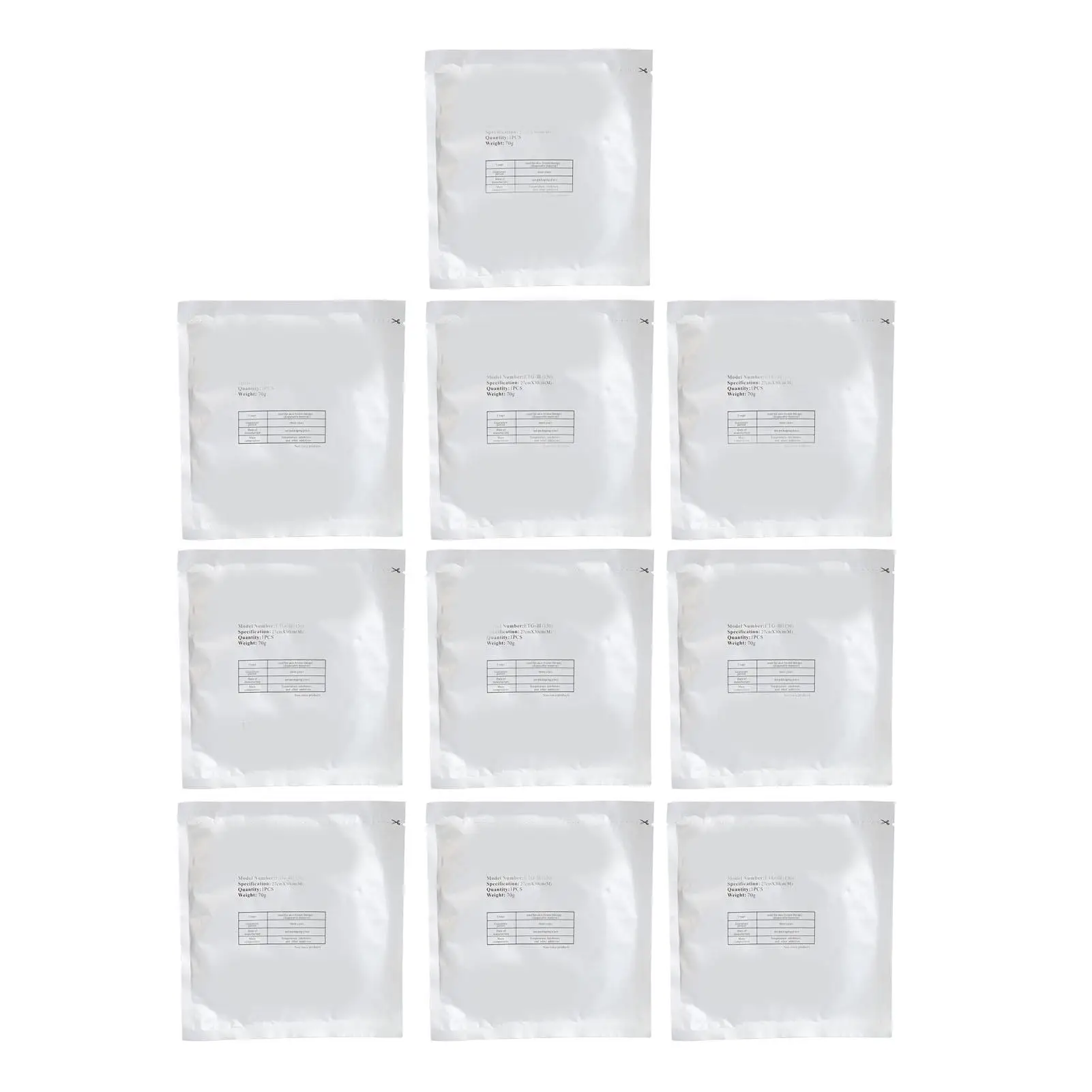 10pcs 70g Cryotherapy Film for Skin Tightening & Slimming-Freezing Prevention Membrane for cooling Machines