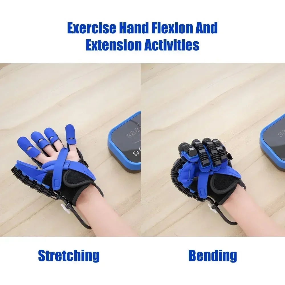 Hand Rehabilitation Robot Gloves Finger Rehabilitation Glove Hemiplegia Cerebral Infarction Training Equipment Physiotherapy - Image 2