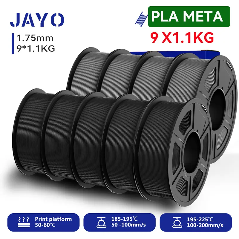 JAYO 3D Printer PLA/PLA Meta/PETG/PLA PLUS/PLA Matte Filament 1.75mm 9/10 Rolls 3D Printing Materials for 3D Printer&3D Pen - Image 49