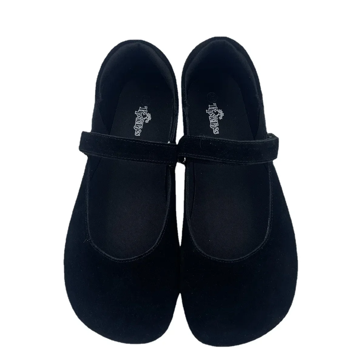 2025 Spring Autumn Barefoot Cow Suede Genuine Leather Women Ballerina Zero Drop Flat Soft Sole Wider Toe Box for women shoes,barefoot shoes,women flats