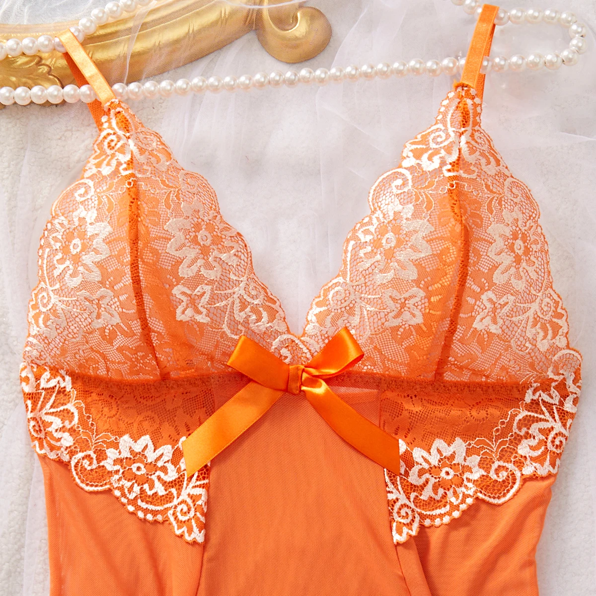 Summer Sexy Lingerie Women Underwear See Through Sleepwear Lace Nightdress Thongs Pijamas Sets