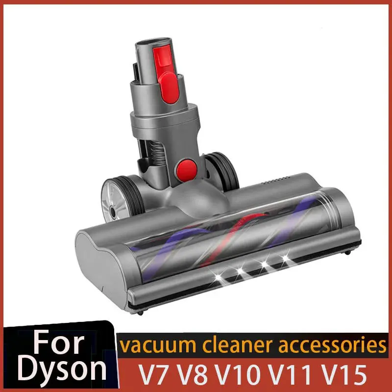 LED-Lit Quick-Release Roller Brush Head Replacement