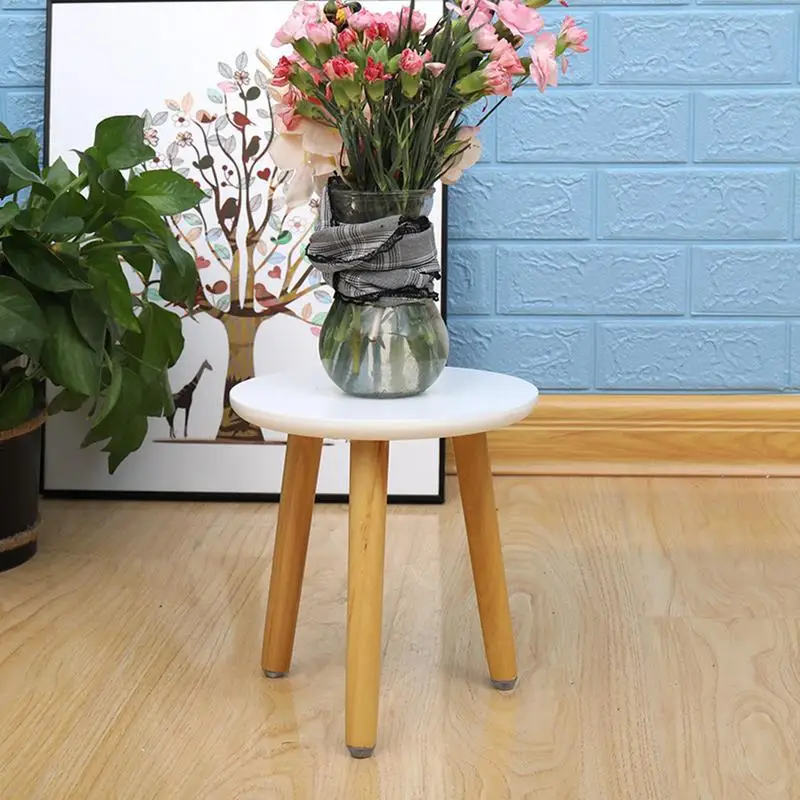 Wooden Plant Stand Plant Table For Succulent Potted For Home Garden Indoor Outdoor Flower Display Free Standing Home Decor wooden flower shelf plant stand
