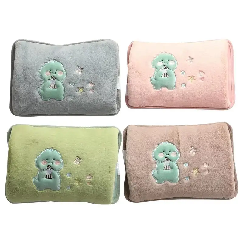 

hot water bottle thermal storage rechargeable Warm Compress Bag For Menstrual Period Cramps reusable Cartoon Hot Water bag