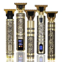 Tondeuse Dragon Vintage T9 sans fil professionnelle pour hommes, tondeuse électrique, machine à couper les cheveux, rasoir 1
