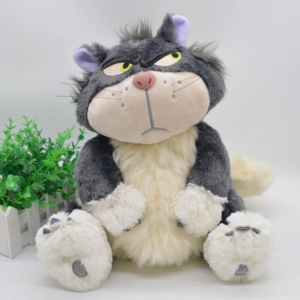 

30cm DISNEY Lucifer Cat Cosplay Doll Toy Plush Dolls Kids Christmas Gift Pendant Accessories