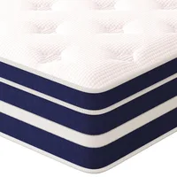 12 inch Queen Mattress, Memory Foam & Spring Hybrid Medium Comfort Queen Size in a Box,Adult 1