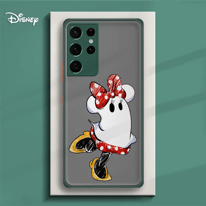 Disney Halloween Mickey Minnie Ghost Matte Case For Samsung Galaxy