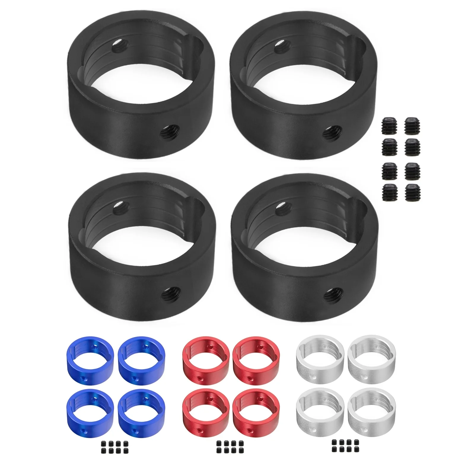4Pcs Metal Drive Cup Anello Di Rinforzo Differenziale Drive Cup Sleeve Per Traxxas 1/5 X-Maxx 1/6 Xrt Rc Car Upgrade Parts