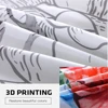 3D Cartoon DR S-Slump Arale 2/3pcs Bedding Set Sheet King Twin Double Child Bedding Set Mircofiber or Polyester Duvet Cover Sets 2
