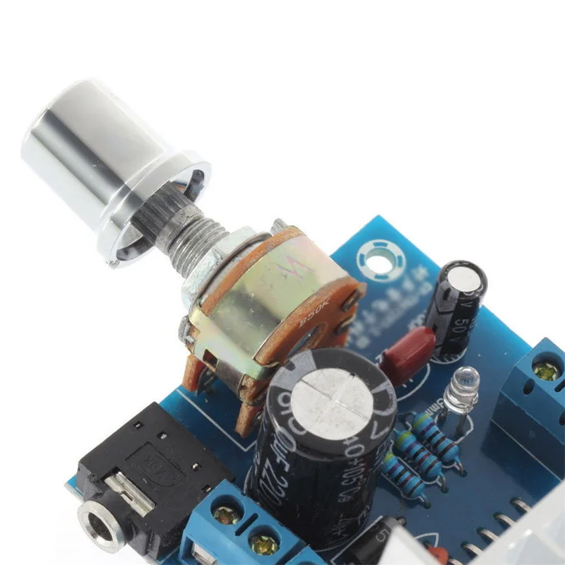 

12V TDA7297 2*15W Digital Stereo Audio Amplifier Motorcycle Power Amplifier Board DIY Kit Dual Channel AMP Module
