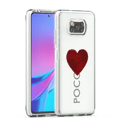 I Love You Pink Heart Clear Phone Case Cover for Xiaomi 13T Pro (B7)