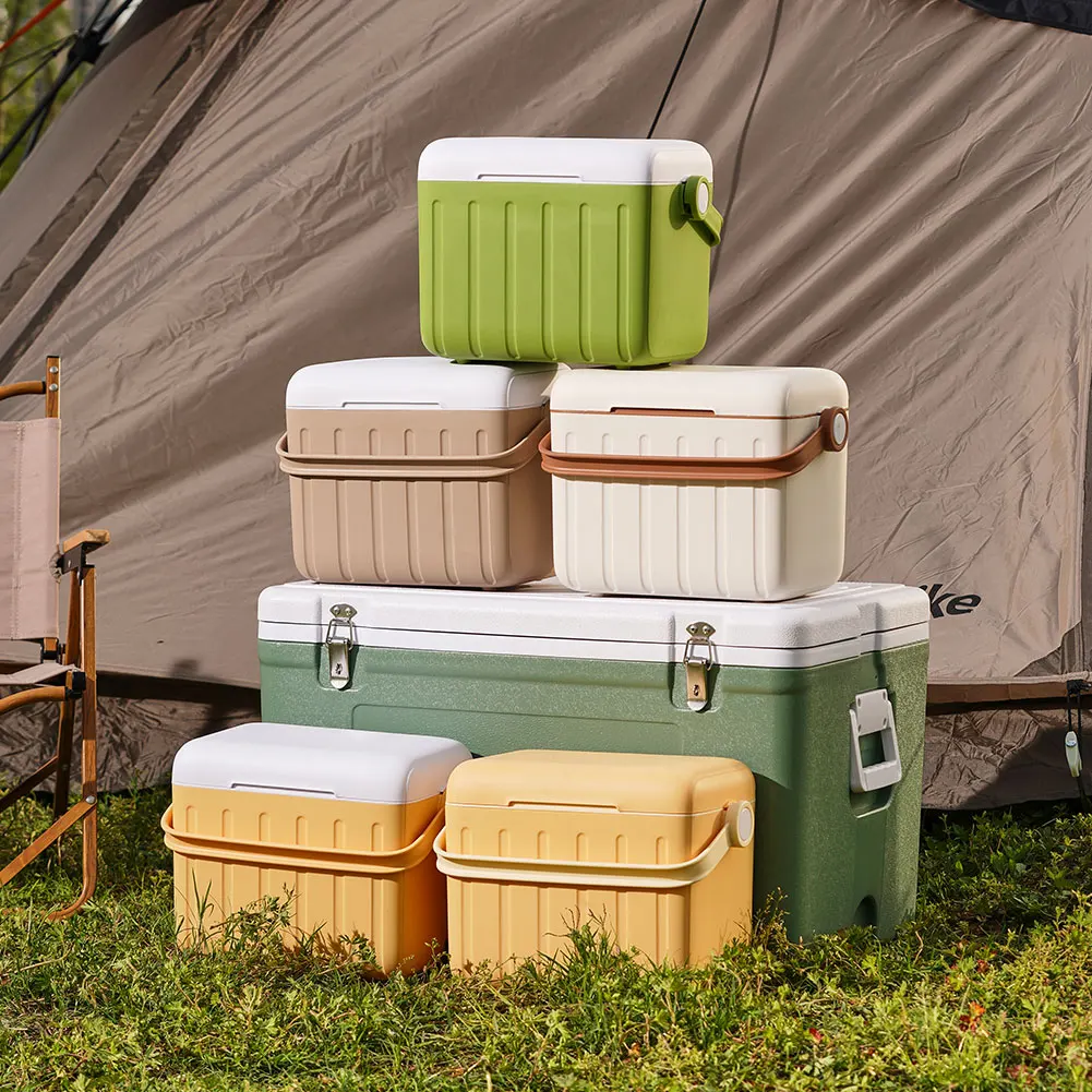 6L Camping Cooler Box Multipurpose Portable Ice Bucket for Camping Picnic Beach Drink Beverage Fishing