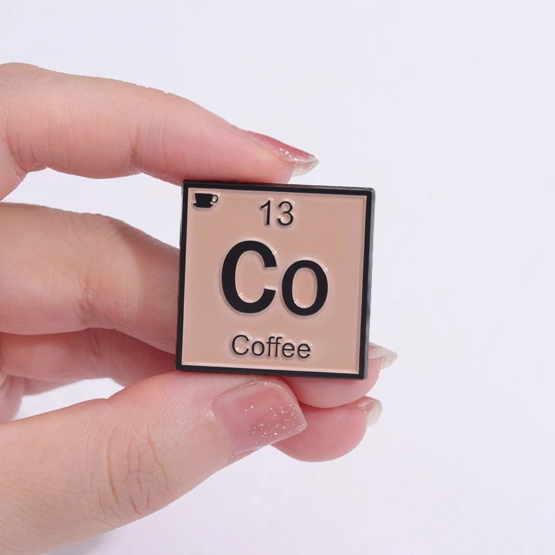 PinMart's Cute Teal & Brown Java Tazza Caffè Spilla Da Bavero - Foto 4