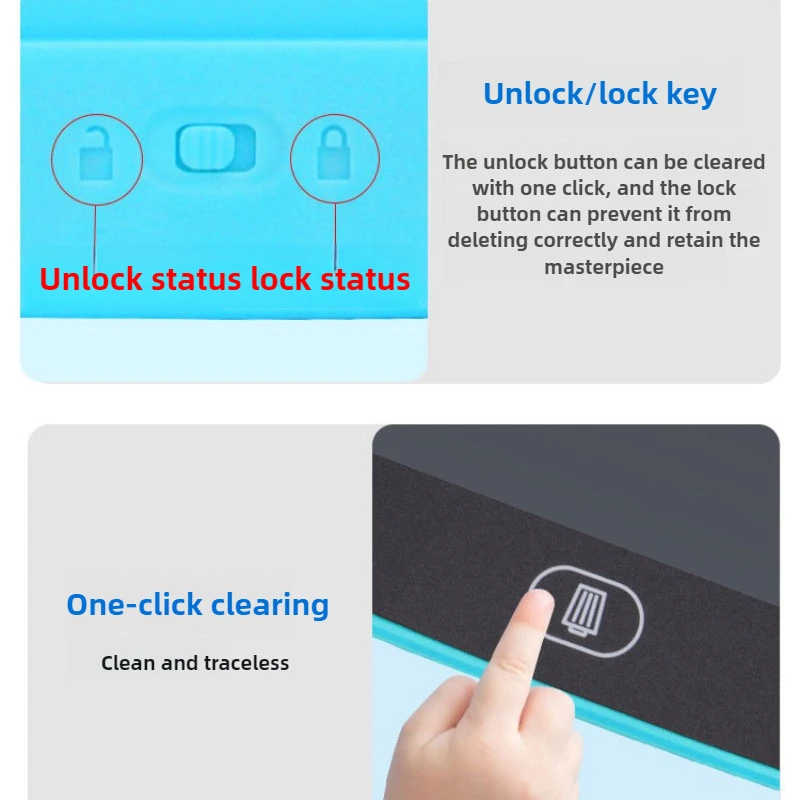 8.5 Inch LCD Drawing Board Writing Tablet Baby Montessori Learning Educational Toys Students Kids Graffiti Magic Blackboard Toy