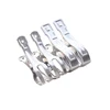 5/6/10/20pcs Stainless Steel Clips Clothespin Big Beach Chair Towel Clip Clamp for Quilt Windproof Clipping Clamps 2