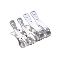 5/6/10/20pcs Stainless Steel Clips Clothespin Big Beach Chair Towel Clip Clamp for Quilt Windproof Clipping Clamps 2
