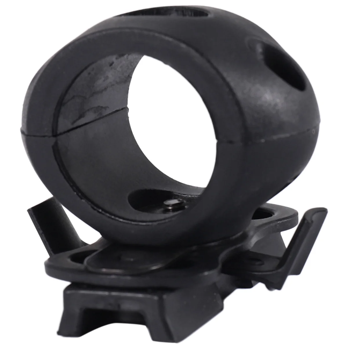 ABZV-Quick Release Flashlight Clamp Holder Mount for Fast Helmet Universal (FAST, MICH, IBH, etc. with Rail Helmet) 2.5cm