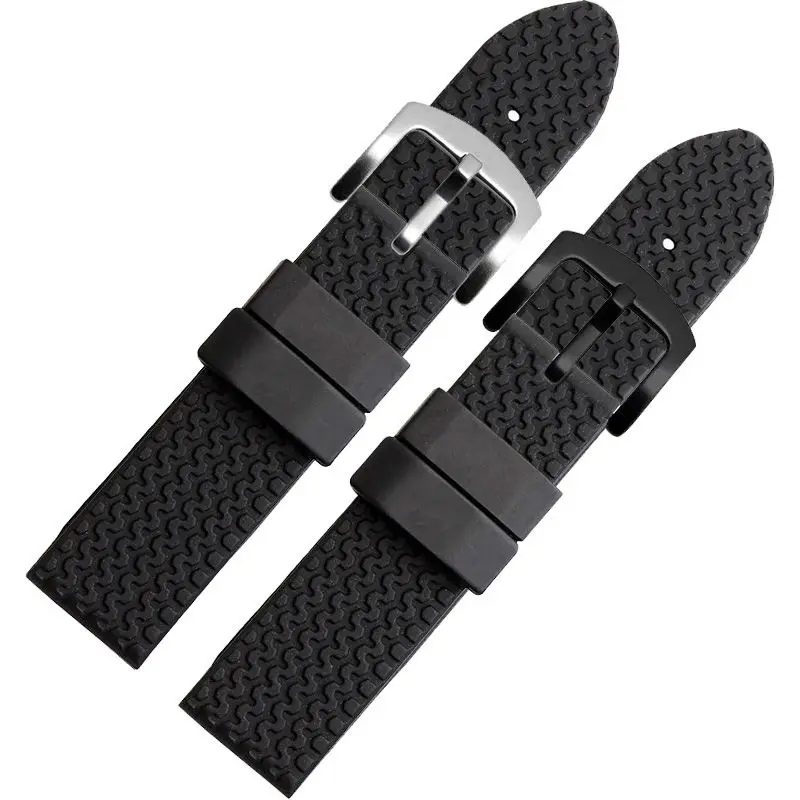 For Chopard Waterproof Soft Rubber 21MM 23mm Watch Band Classic Racing