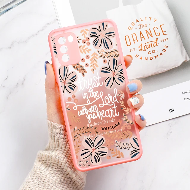 P30 Pro Case for Huawei P30 Lite Case P20 Pro P40 Lite Flower PC Cover Honor 50 8A 9X 8X 9A 9C 20 Y6 Y9 Prime 2019 Nova 5T Funda 1OB72