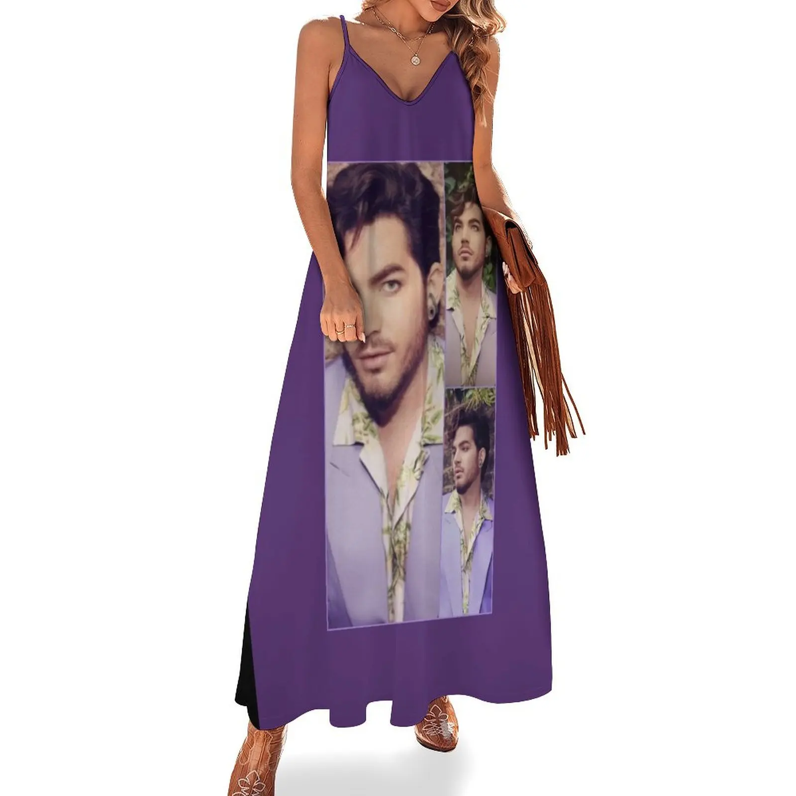 

Beauty Adam Lambert Sleeveless Dress summer outfits for women 2024 dresses for prom women dress Women's dress
