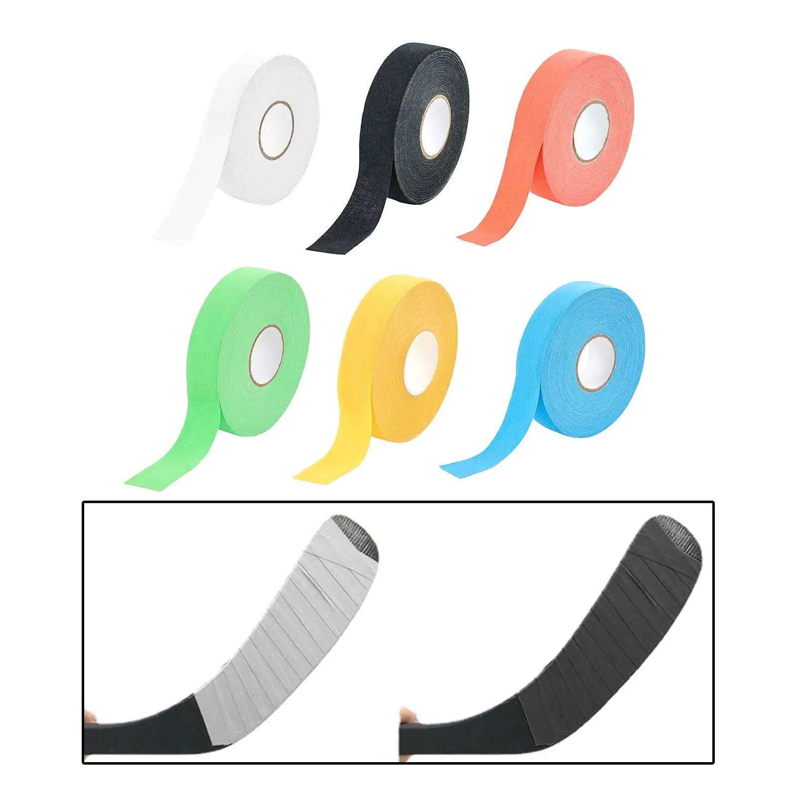 Hockey Tape for Rods And Socks, 27 Yards, Ideal for Training
