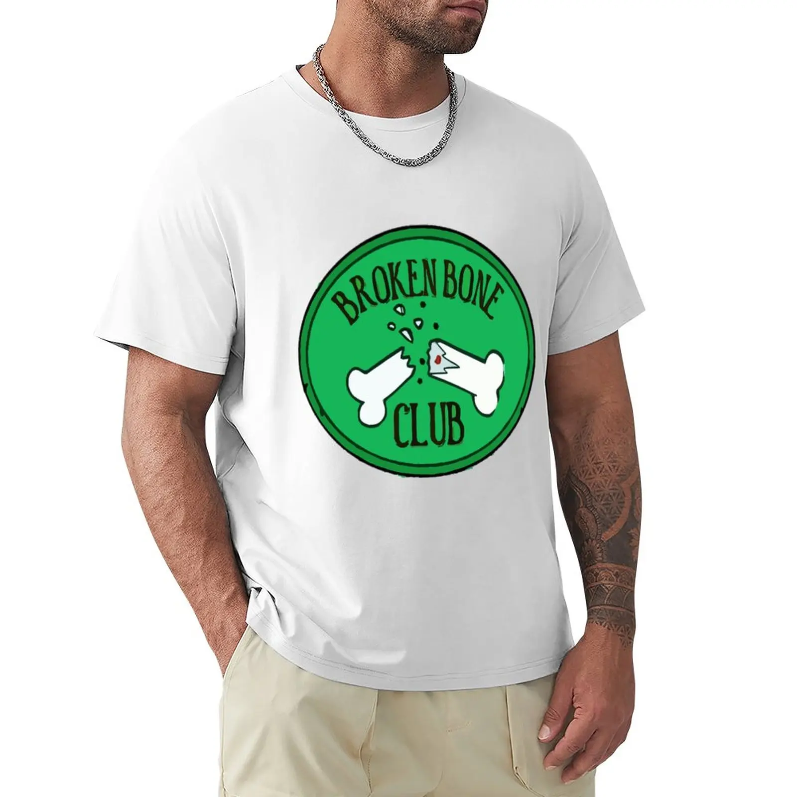 

Broken Bone Club T-Shirt cute clothes shirts graphic tees fruit of the loom mens t shirts